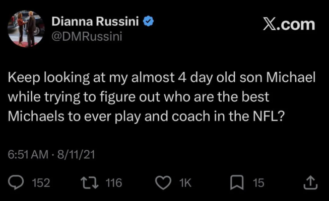 Dianna russini keep looking at my almost 4 day old son v0 9v7qzqfdbzwg1