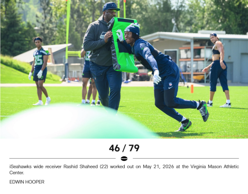 Screenshot 2026 05 23 at 19 27 29 PHOTOS Seahawks Bring The Competition For The Final Workout 
