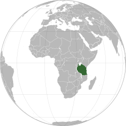 250px Tanzania 28orthographic projection29