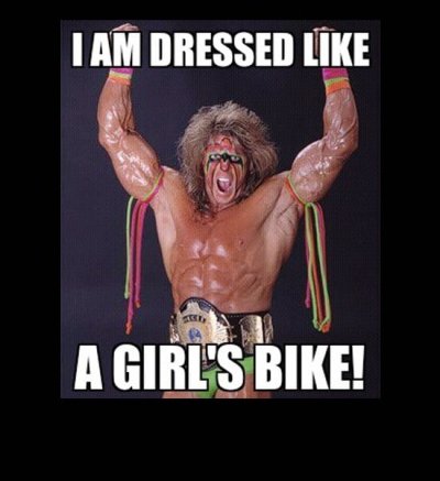 Ultimate warrior girls bike