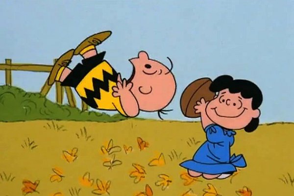 Charlie brown and lucy