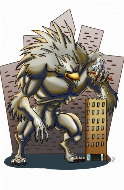 Monster Bird Creature by Jaehthebird Monster Bird Creature by Jaehthebird
