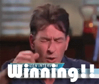 CharlieSheen winning