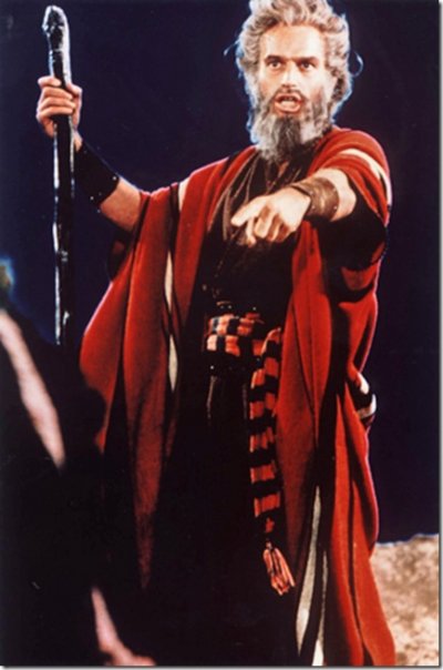 Heston as moses in the ten commandments 5b4 5d